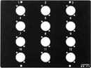 CANFORD STAGE/WALLBOX Top plate, 12 holes for type B